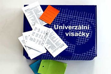 Univerzálne visačky
