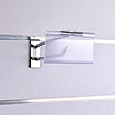 Cenovkové vrecko na háčik, 39 x 90 mm, priehľadné