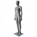 Figurína dámska ABSTRAKT GREY 01, šedý plast