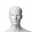 Figurína pánska MARVIN 01, prelis, biela matná