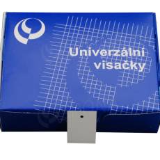 Papierové visačky, typ 3040, 29 x 40 mm, bez potlače, biele, 2000 ks