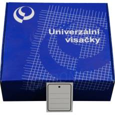 Papierové visačky, typ 4050, 38 x 48 mm, s potlačou, biele, 2000 ks