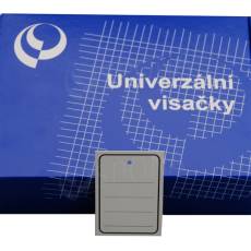 Papierové visačky, typ 4060, 40 x 60 mm, s potlačou, biele, 1000 ks