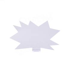 Papierové visačky DREAMER "ježko" 120 x 80 mm, biele, 90 ks