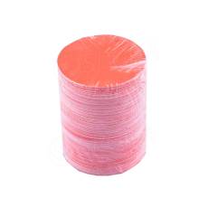 Papierové visačky DREAMER priemer 45 mm, červené, 180 ks