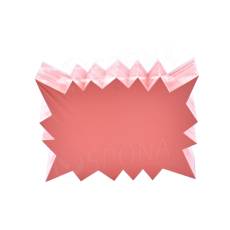 Papierové visačky DREAMER "rebel" 120 x 88 mm, červené, 90 ks