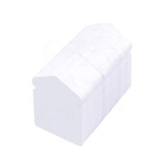 Papierové visačky DREAMER "šípka" 43 x 60 mm, biele, 250 ks