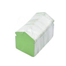 Papierové visačky DREAMER "šípka" 43 x 60 mm, zelené, 250 ks