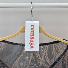 Papierové visačky SKONTO na vešiak, VÝPREDAJ, 100 ks