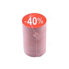 Papierové visačky SKONTO priemer 45 mm, potlač "-40%", červené, 180 ks