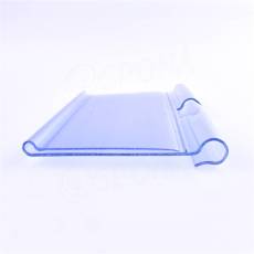 Cenovkové vrecko na háčik, 40 x 90 mm, priehľadné