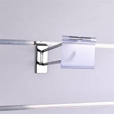 Krátke cenovkové vrecko na háčik s hrazdou 40 x 60 mm, transparentné