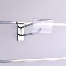 Krátke cenovkové vrecko na háčik s hrazdou, 40 x 60 mm, priehľadné