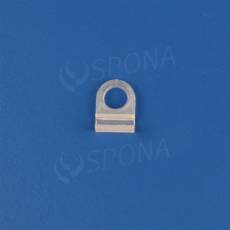 Očko k lište na uchytenie banneru, typ III PG, číre