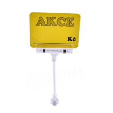 Cenovkový systém MEMO, clip 100 mm, malý kruhový magnet