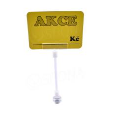 Cenovkový systém MEMO, držiak 100 mm, malý kruhový magnet