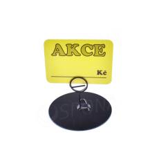 MEMO úchyt kruh 78 mm, výška 50 mm, čierny