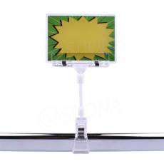 Cenovkový systém MEMO, clip 50 mm, štipec do max. priemeru 25 mm