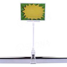 Cenovkový systém MEMO, držiak 100 mm, štipec do max. priemeru 25 mm