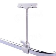 Cenovkový systém MEMO, predĺžený clip XL s prstom, štipec do max. priemeru 32 mm