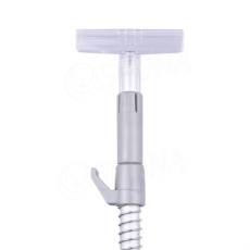 Pružinový držiak plastového rámčeku na drôtený program, typ DK