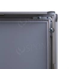 KLIP rám A4 - 210 x 297 mm, ostré rohy, hliník