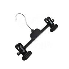 Plastový vešiak so štipcami, typ WDS2, šírka 26 cm, čierne, 1 ks