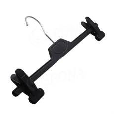 Plastový vešiak so štipcami, typ WKA40, šírka 40 cm, čierny, 1 ks