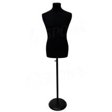 Stojan kruhový kovový, čierny