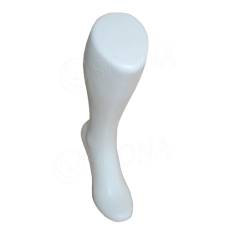 Torzo noha krátka samostojaca, biela