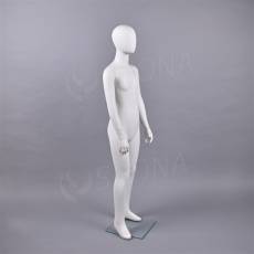 Figurína detská Portobelle 216, abstraktná matná biela