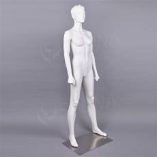 Figurína dámska ŠPORT 02, biela