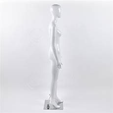 Figurína dámska SAMANTA 01, lesklá biela