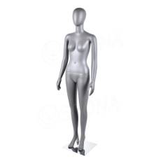 Figurína dámska SAMANTA 01, matná šedá