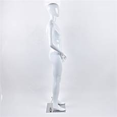 Figurína pánska DEREK 02, lesklá biela