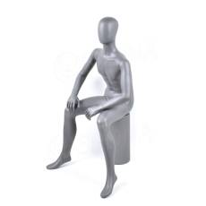 Figurína pánska DEREK 05, matná šedá