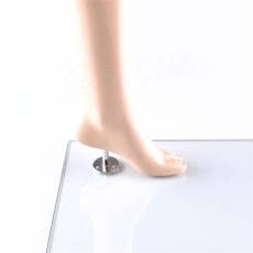 Podstavec Portobelle, sklenený štvorec s potlačou