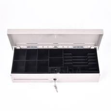 Pokladničná zásuvka FLIP TOP, 6B/8M, béžová, kov