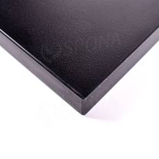 Polica MDF 1200 x 300 x 18 mm, 4 x ABS, čierna perla