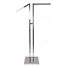 Štender PROFILINE základňa 2ramenná/1017, chróm