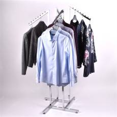 Štender PROFILINE štvorramenný, šikmé ramená 45 cm, chróm