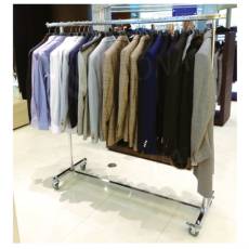 Štender 1000B, skladací, výška 150 cm, šírka 150-210 cm, chróm