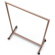 Štender 1037, výška 153 cm, šírka 60 cm, biely