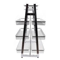 Stojan so 7 košmi obojstranný, kovový