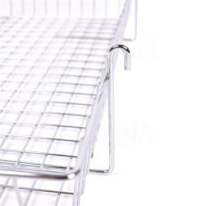 SIEŤ 5 kôš drôtený 600 x 300 x 100 mm, chróm