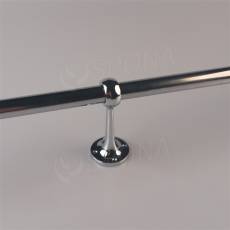 BLOCK 25, konzola stredová na stenu, dĺžka 120 mm, chróm