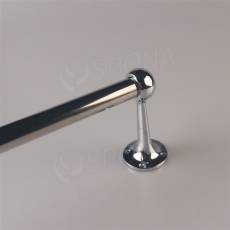 BLOCK 25, konzola koncová na stenu, dĺžka 120 mm, chróm