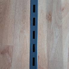 VARIANT stojka samostojná 30 x 50 mm, dĺžka 2448 mm, 1 x 8 mm, šedá RAL