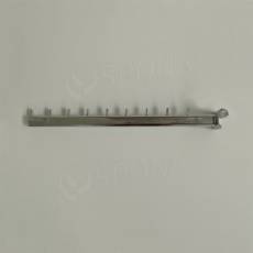 VARIANT vodopád, 9 kolíčkov, dĺžka 400 mm, rovný, chróm (AC)