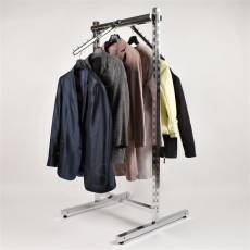 FOUR stojan, obojstranný, šírka 997 mm, výška 1500 mm, chróm